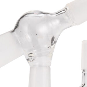 14mm Female to 14mm Male Pass-Through Glass Adapter