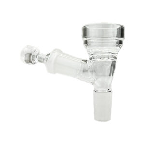 MiniNail Flower Wand Glass Bowl with Pass-Through Carb