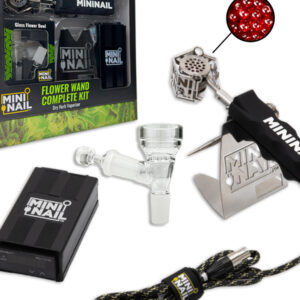 Alternative view of MiniNail Flower Wand Vaporizer