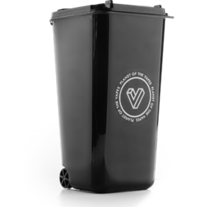 Alternative view of POTV Mini Desktop Garbage Can